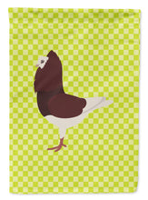 Load image into Gallery viewer, Capuchin Red Pigeon Green Garden Flag - Outdoor Decorative Yard Flag