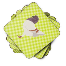 Load image into Gallery viewer, German Modena Pigeon Green Foam Coaster  BB7775FC