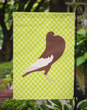 Load image into Gallery viewer, English Pouter Pigeon Green Garden Flag - Outdoor Decorative Yard Flag