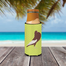Load image into Gallery viewer, English Pouter Pigeon Green   Hugger for slim cans