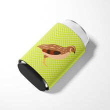 Load image into Gallery viewer, Golden Phoenix Quail Green Can or Bottle Hugger BB7781CC