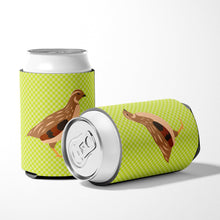 Load image into Gallery viewer, Golden Phoenix Quail Green Can or Bottle Hugger BB7781CC