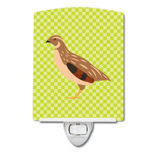 Load image into Gallery viewer, Golden Phoenix Quail Green Ceramic Night Light BB7781CNL