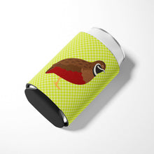 Load image into Gallery viewer, Chinese Painted or King Quail Green Can or Bottle Hugger BB7782CC
