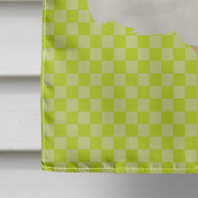 Load image into Gallery viewer, Texas Quail Green Flag Canvas House Size BB7783CHF