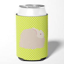 Load image into Gallery viewer, Fluffy Angora Rabbit Green Can or Bottle Hugger BB7785CC