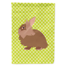 Load image into Gallery viewer, Lionhead Rabbit Green Flag Canvas House Size BB7786CHF
