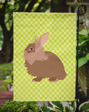 Load image into Gallery viewer, Lionhead Rabbit Green Garden Flag - Outdoor Decorative Yard Flag