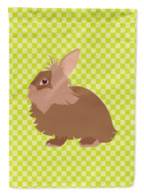 Load image into Gallery viewer, Lionhead Rabbit Green Garden Flag - Outdoor Decorative Yard Flag