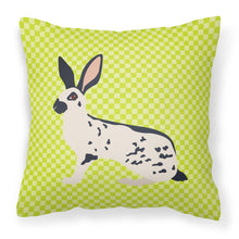 Load image into Gallery viewer, English Spot Rabbit Green Fabric Decorative Pillow BB7787PW1818