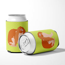 Load image into Gallery viewer, English Lop Rabbit Green Can or Bottle Hugger BB7788CC