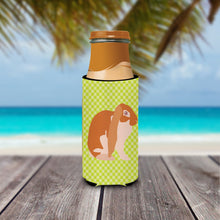 Load image into Gallery viewer, English Lop Rabbit Green   Hugger for slim cans