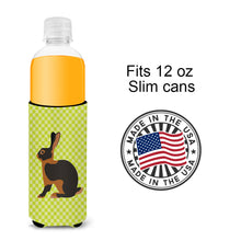Load image into Gallery viewer, Tan Rabbit Green   Hugger for slim cans
