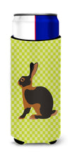 Load image into Gallery viewer, Tan Rabbit Green   Hugger for slim cans
