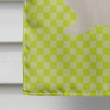 Load image into Gallery viewer, Hermelin Rabbit Green Flag Canvas House Size BB7790CHF
