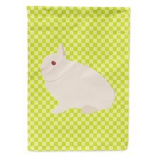 Load image into Gallery viewer, Hermelin Rabbit Green Flag Canvas House Size BB7790CHF