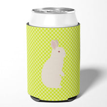 Load image into Gallery viewer, New Zealand White Rabbit Green Can or Bottle Hugger BB7791CC