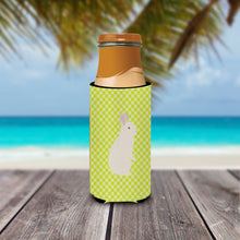 Load image into Gallery viewer, New Zealand White Rabbit Green   Hugger for slim cans