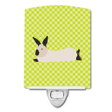 Load image into Gallery viewer, California White Rabbit Green Ceramic Night Light BB7793CNL