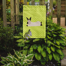 Load image into Gallery viewer, California White Rabbit Green Garden Flag - Outdoor Decorative Yard Flag
