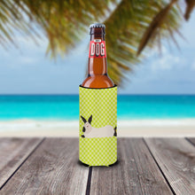 Load image into Gallery viewer, California White Rabbit Green   Hugger for slim cans