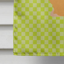 Load image into Gallery viewer, Holland Lop Rabbit Green Flag Canvas House Size BB7794CHF