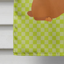 Load image into Gallery viewer, Rex Rabbit Green Flag Canvas House Size BB7795CHF