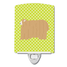Load image into Gallery viewer, Lincoln Longwool Sheep Green Ceramic Night Light BB7797CNL