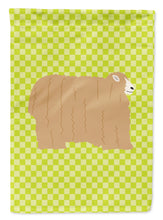 Load image into Gallery viewer, Lincoln Longwool Sheep Green Garden Flag - Outdoor Decorative Yard Flag