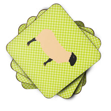 Load image into Gallery viewer, Suffolk Sheep Green Foam Coaster  BB7798FC