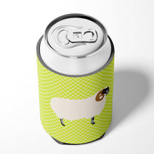 Load image into Gallery viewer, Scottish Blackface Sheep Green Can or Bottle Hugger BB7799CC
