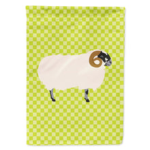 Load image into Gallery viewer, Scottish Blackface Sheep Green Flag Canvas House Size BB7799CHF