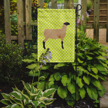 Load image into Gallery viewer, Hampshire Down Sheep Green Garden Flag - Outdoor Decorative Yard Flag