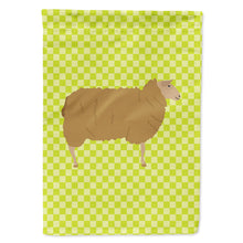 Load image into Gallery viewer, East Friesian Sheep Green Flag Canvas House Size BB7803CHF