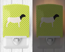 Load image into Gallery viewer, Dorper Sheep Green Ceramic Night Light BB7804CNL