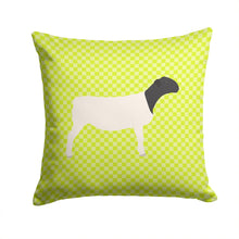 Load image into Gallery viewer, Dorper Sheep Green Throw Pillow - 14x14 Decorative Pillow – Art for Your Home &amp; Patio BB7804PW1414