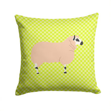 Load image into Gallery viewer, Kerry Hill Sheep Green Throw Pillow - 14x14 Decorative Pillow – Art for Your Home &amp; Patio BB7805PW1414