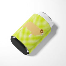 Load image into Gallery viewer, Horned Dorset Sheep Green Can or Bottle Hugger BB7806CC