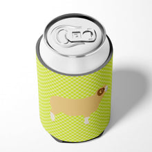 Load image into Gallery viewer, Horned Dorset Sheep Green Can or Bottle Hugger BB7806CC