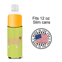 Load image into Gallery viewer, Horned Dorset Sheep Green   Hugger for slim cans