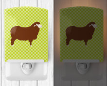 Load image into Gallery viewer, Merino Sheep Green Ceramic Night Light BB7807CNL