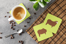 Load image into Gallery viewer, Merino Sheep Green Foam Coaster  BB7807FC