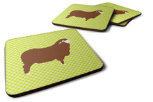 Load image into Gallery viewer, Merino Sheep Green Foam Coaster  BB7807FC