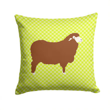 Load image into Gallery viewer, Merino Sheep Green Throw Pillow - 14x14 Decorative Pillow – Art for Your Home &amp; Patio BB7807PW1414