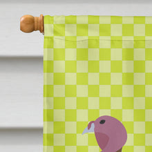 Load image into Gallery viewer, Bourbon Red Turkey Hen Green Flag Canvas House Size BB7808CHF
