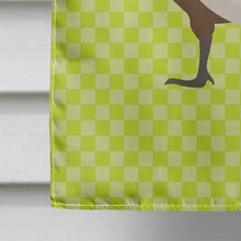 Load image into Gallery viewer, Bourbon Red Turkey Hen Green Flag Canvas House Size BB7808CHF