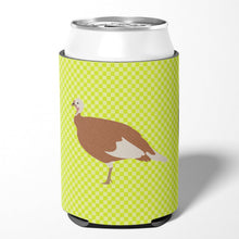 Load image into Gallery viewer, Jersey Buff Turkey Hen Green Can or Bottle Hugger BB7810CC