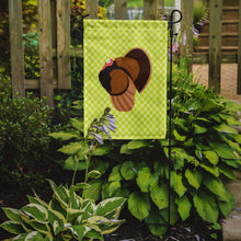 Load image into Gallery viewer, Bronze Turkey Green Garden Flag - Outdoor Decorative Yard Flag