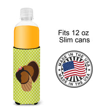 Load image into Gallery viewer, Bronze Turkey Green   Hugger for slim cans