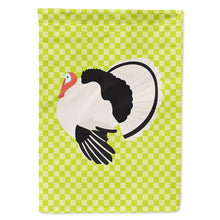 Load image into Gallery viewer, Royal Palm Turkey Green Flag Canvas House Size BB7814CHF